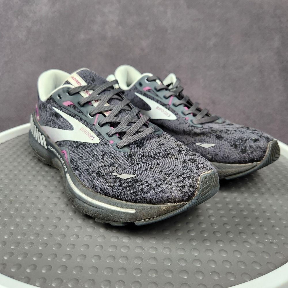 Brooks Adrenaline GTS 23 Shoes Womens Size 10 Gray Running Sneakers 1203811B072 - Picture 8 of 15